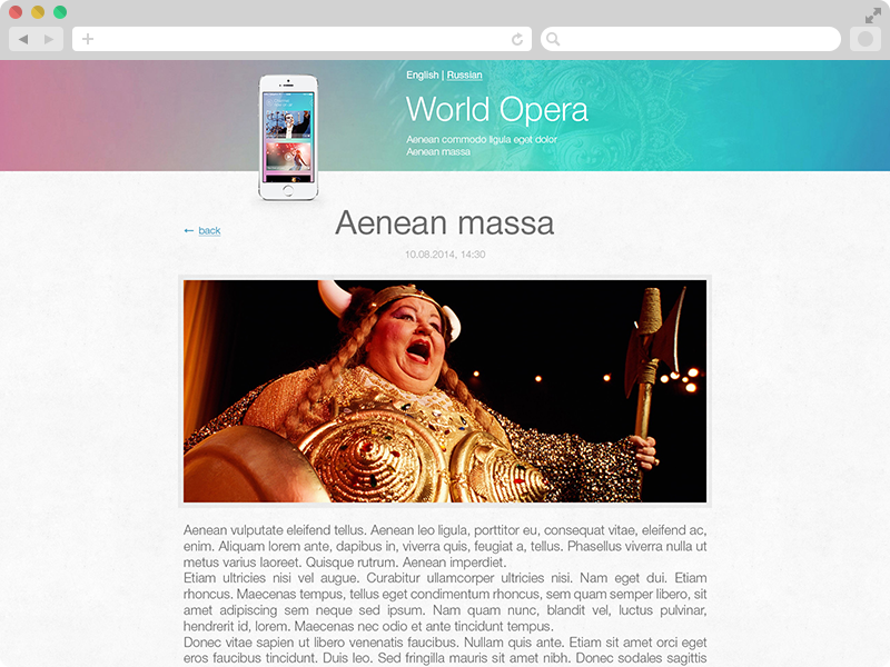 «World of Opera»