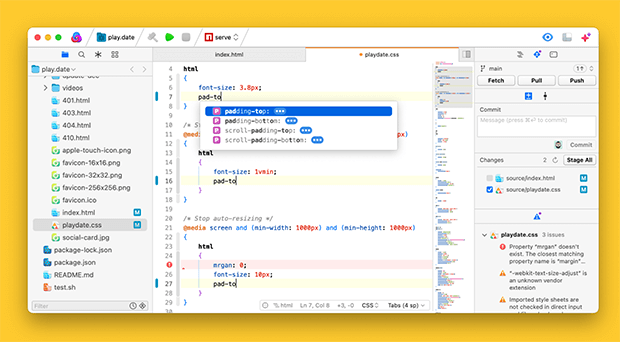 Nova - один из лучших редакторов кода для операционной системы Mac