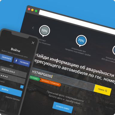 Неведро.рф — веб-сервис для поиска информации о ДТП автомобиля
